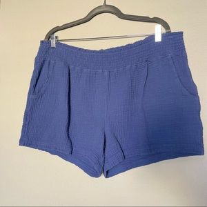 Three Dots Ladies Gauze Shorts